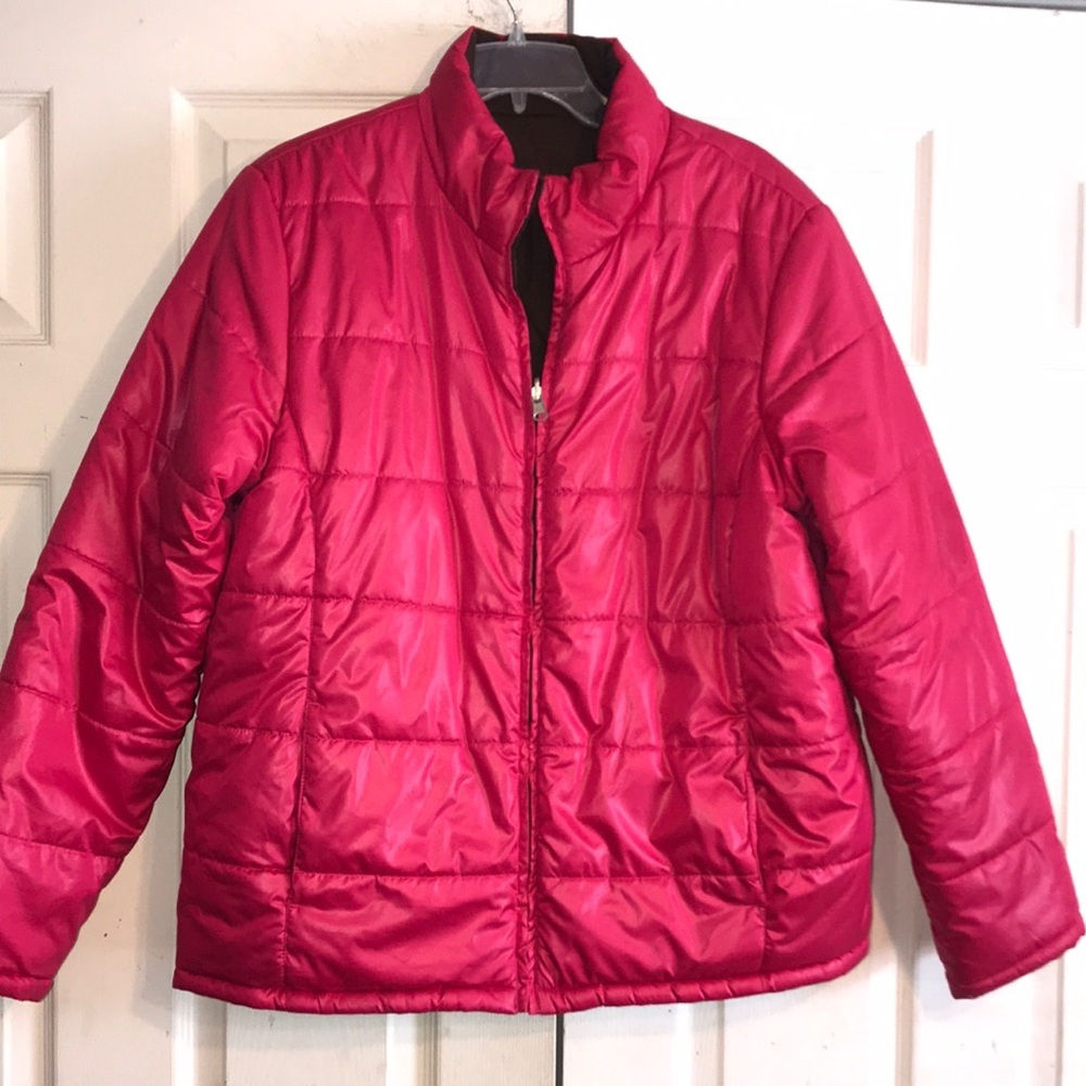 Women’s Faded Glory Reversible Puffer Jacket
